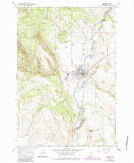 Elgin Oregon Historical topographic map, 1:24000 scale, 7.5 X 7.5 Minute, Year 1964