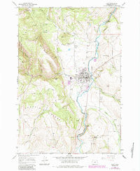 Elgin Oregon Historical topographic map, 1:24000 scale, 7.5 X 7.5 Minute, Year 1964