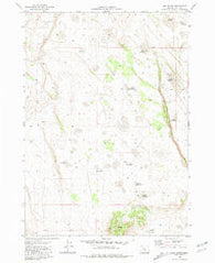 Elk Butte Oregon Historical topographic map, 1:24000 scale, 7.5 X 7.5 Minute, Year 1981
