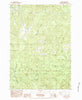 Elk City Oregon Historical topographic map, 1:24000 scale, 7.5 X 7.5 Minute, Year 1984