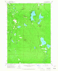 Elk Lake Oregon Historical topographic map, 1:24000 scale, 7.5 X 7.5 Minute, Year 1963