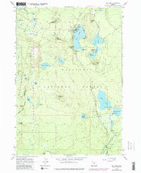 Elk Lake Oregon Historical topographic map, 1:24000 scale, 7.5 X 7.5 Minute, Year 1963