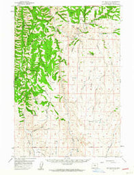 Elk Mountain Oregon Historical topographic map, 1:62500 scale, 15 X 15 Minute, Year 1957