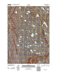 Elk Butte Oregon Historical topographic map, 1:24000 scale, 7.5 X 7.5 Minute, Year 2011