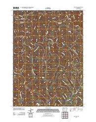 Elk Peak Oregon Historical topographic map, 1:24000 scale, 7.5 X 7.5 Minute, Year 2011