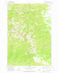 Elkhorn Peak Oregon Historical topographic map, 1:24000 scale, 7.5 X 7.5 Minute, Year 1972