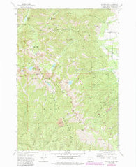 Elkhorn Peak Oregon Historical topographic map, 1:24000 scale, 7.5 X 7.5 Minute, Year 1972