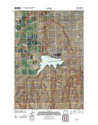 Ella Oregon Historical topographic map, 1:24000 scale, 7.5 X 7.5 Minute, Year 2011