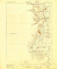 Elmira Oregon Historical topographic map, 1:62500 scale, 15 X 15 Minute, Year 1922