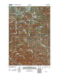 Elsie Oregon Historical topographic map, 1:24000 scale, 7.5 X 7.5 Minute, Year 2011