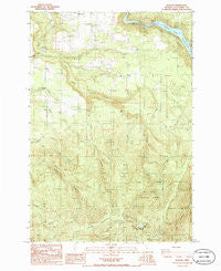Elwood Oregon Historical topographic map, 1:24000 scale, 7.5 X 7.5 Minute, Year 1986
