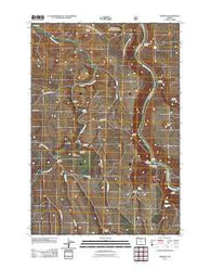 Emerson Oregon Historical topographic map, 1:24000 scale, 7.5 X 7.5 Minute, Year 2011