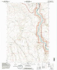 Emerson Oregon Historical topographic map, 1:24000 scale, 7.5 X 7.5 Minute, Year 1994