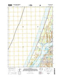 Empire Oregon Current topographic map, 1:24000 scale, 7.5 X 7.5 Minute, Year 2014