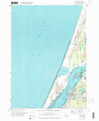 Empire Oregon Historical topographic map, 1:24000 scale, 7.5 X 7.5 Minute, Year 1970