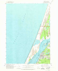 Empire Oregon Historical topographic map, 1:24000 scale, 7.5 X 7.5 Minute, Year 1970