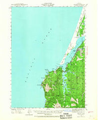 Empire Oregon Historical topographic map, 1:62500 scale, 15 X 15 Minute, Year 1942