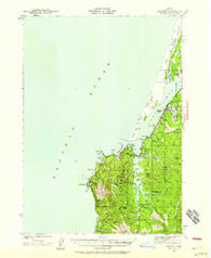 Empire Oregon Historical topographic map, 1:62500 scale, 15 X 15 Minute, Year 1942