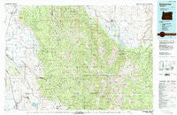 Enterprise Oregon Historical topographic map, 1:100000 scale, 30 X 60 Minute, Year 1986