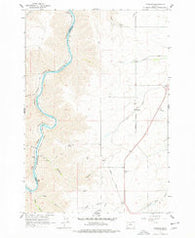 Erskine Oregon Historical topographic map, 1:24000 scale, 7.5 X 7.5 Minute, Year 1962