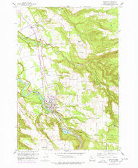 Estacada Oregon Historical topographic map, 1:24000 scale, 7.5 X 7.5 Minute, Year 1960
