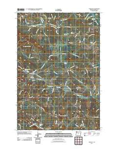 Fairdale Oregon Historical topographic map, 1:24000 scale, 7.5 X 7.5 Minute, Year 2011