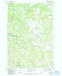 Fairdale Oregon Historical topographic map, 1:24000 scale, 7.5 X 7.5 Minute, Year 1979