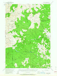 Fairdale Oregon Historical topographic map, 1:62500 scale, 15 X 15 Minute, Year 1955