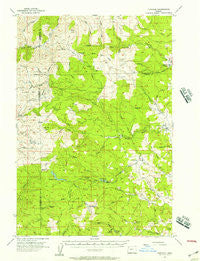 Fairdale Oregon Historical topographic map, 1:62500 scale, 15 X 15 Minute, Year 1955