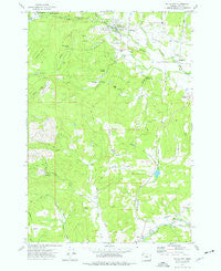 Falls City Oregon Historical topographic map, 1:24000 scale, 7.5 X 7.5 Minute, Year 1974
