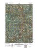 Fanno Ridge Oregon Historical topographic map, 1:24000 scale, 7.5 X 7.5 Minute, Year 2011