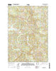 Fanno Ridge Oregon Current topographic map, 1:24000 scale, 7.5 X 7.5 Minute, Year 2014