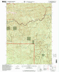Father Mountain Oregon Historical topographic map, 1:24000 scale, 7.5 X 7.5 Minute, Year 1996