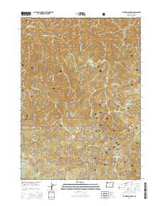 Father Mountain Oregon Current topographic map, 1:24000 scale, 7.5 X 7.5 Minute, Year 2014