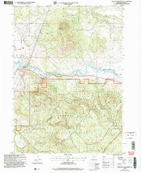 Ferguson Mountain Oregon Historical topographic map, 1:24000 scale, 7.5 X 7.5 Minute, Year 2004