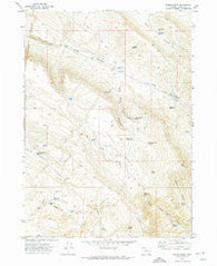 Fields Basin Oregon Historical topographic map, 1:24000 scale, 7.5 X 7.5 Minute, Year 1971