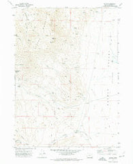 Fields Oregon Historical topographic map, 1:24000 scale, 7.5 X 7.5 Minute, Year 1971