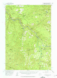 Fish Creek Mtn Oregon Historical topographic map, 1:62500 scale, 15 X 15 Minute, Year 1956