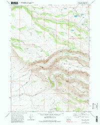 Fish Lake Oregon Historical topographic map, 1:24000 scale, 7.5 X 7.5 Minute, Year 1968