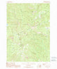 Fish Mountain Oregon Historical topographic map, 1:24000 scale, 7.5 X 7.5 Minute, Year 1989