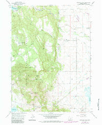 Fitzwater Point Oregon Historical topographic map, 1:24000 scale, 7.5 X 7.5 Minute, Year 1964
