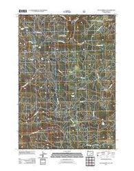 Five Hundred Flat Oregon Historical topographic map, 1:24000 scale, 7.5 X 7.5 Minute, Year 2011