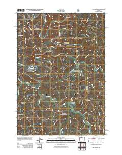 Five Rivers Oregon Historical topographic map, 1:24000 scale, 7.5 X 7.5 Minute, Year 2011