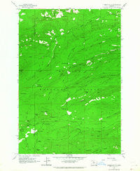 Fivemile Butte Oregon Historical topographic map, 1:24000 scale, 7.5 X 7.5 Minute, Year 1962