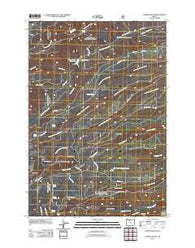 Fivemile Butte Oregon Historical topographic map, 1:24000 scale, 7.5 X 7.5 Minute, Year 2011