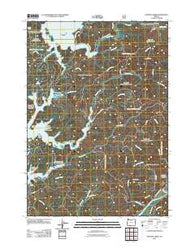 Fivemile Creek Oregon Historical topographic map, 1:24000 scale, 7.5 X 7.5 Minute, Year 2011