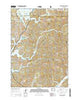 Fivemile Creek Oregon Current topographic map, 1:24000 scale, 7.5 X 7.5 Minute, Year 2014