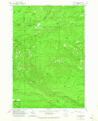 Flag Point Oregon Historical topographic map, 1:24000 scale, 7.5 X 7.5 Minute, Year 1962