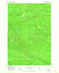Flag Point Oregon Historical topographic map, 1:24000 scale, 7.5 X 7.5 Minute, Year 1962