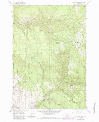 Flagstaff Butte Oregon Historical topographic map, 1:24000 scale, 7.5 X 7.5 Minute, Year 1965